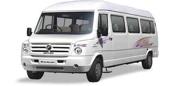 16 Seater Tempo Traveller on rent in Delhi